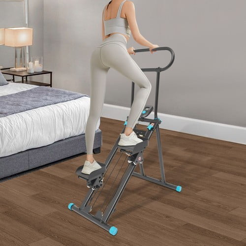 Vertical Climber Cardio & Full Body Exercise Machine Stair Stepper for Home Gym For Use In Living Rooms, Bedrooms, Home Gyms