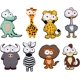 thumbnail image 1 of 8 imanes de silicona para nevera con forma de animales en 3D, pegatinas magnéticas para nevera con dibujos de animales del zoológico, para pizarras blancas, armarios de cocina, juguetes, 1 of 5