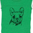 thumbnail image 4 of Inktastic French Bulldog Portrait Boys or Girls Baby Bodysuit, 4 of 5