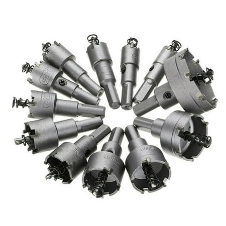 

12Pcs Set Hole Saw Cutter Drill Bits Tool Sturdy Durable for DIY Woodworking New