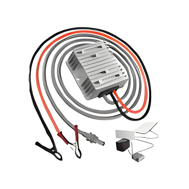 Step-Up Converter for Starlink Gen 3 – 12V to 57V 4.5A DC Power Booster with IP68 Waterproof Clip Connectors for RV, Solar, and Off-Grid Use – Heavy-Duty Outdoor Power Supply Adapter