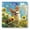Color2945, variant on High Precision Body Weight Scale Smart Bathroom Scales with Large LCD Display(400lbs),Decorative for Bedroom-Cute Corgi Smiling In The Midst Of Sunflowers
