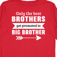 thumbnail image 4 of Inktastic Only the Best Brothers Get Promoted to Big Brother Boys or Girls Long Sleeve Toddler T-Shirt, 4 of 5