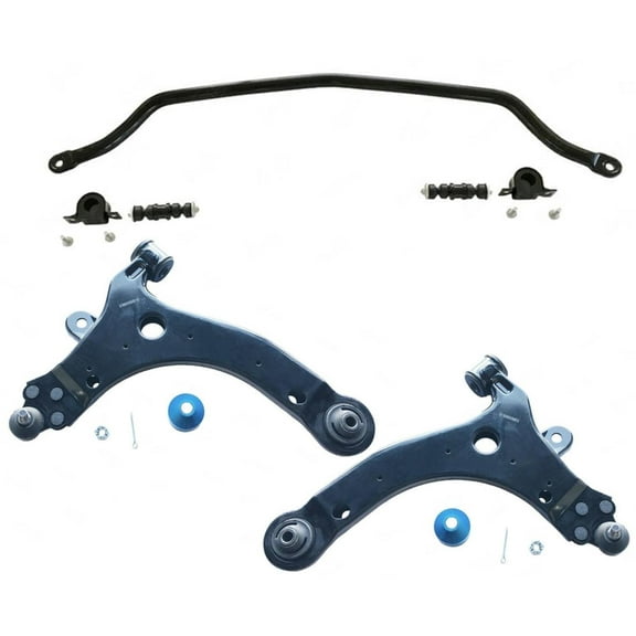 Lower Control Arms with Ball Joints Sway Bar & Links For 1997-2004 Buick Regal
