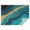 Teal Gold Wave, variant on Teal Gold Wave Marble Pattern Rectangle Tablecloth 60"x84",Waterproof Polyester Rectangle Table Cloth, Wipeable Spillproof Polyester Tablecloth for Dining, Camping, Indoor and Outdoor
