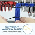 thumbnail image 5 of Cable Zip Ties Self-Locking Nylon Wire Tie Wraps Heavy Duty Cord Management Yellow 12 Inch, 5 of 6