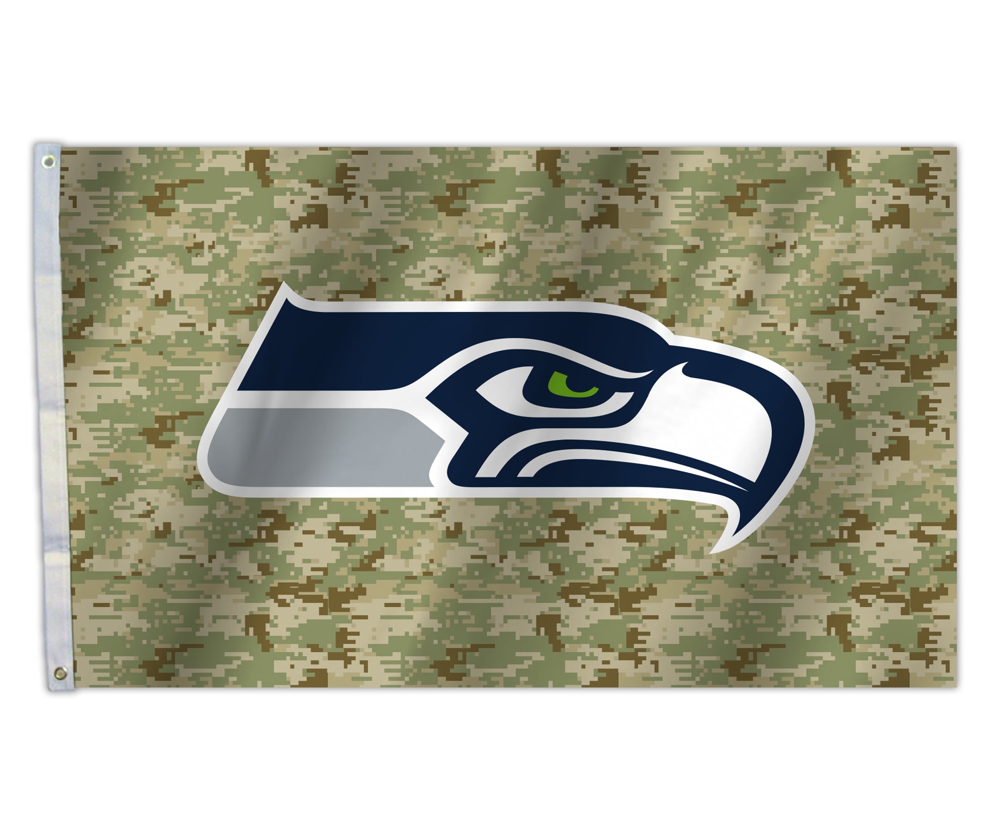 NFL Seattle Seahawks Camo 3X5 Flag - Walmart.com