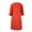 3_Red, variant on Asxite Summer Dresses for Women Casual Solid Textured Loose Breathable Midi Sundress