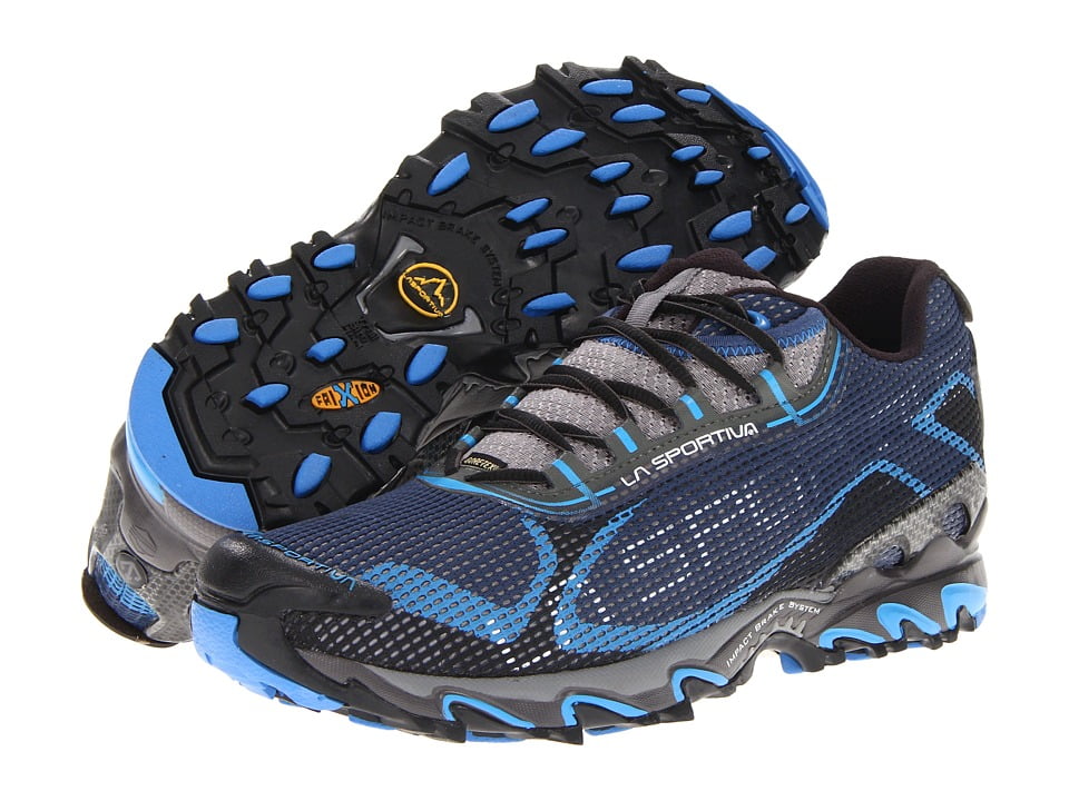 Janice nabootsen versus La Sportiva Wildcat GTX 2.0 Men's Waterproof Trail Running Shoe, Black /  Blue, 8M 41 EU - Walmart.com