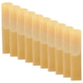 thumbnail image 1 of LITINKIMI 10Pcs Saxophone Reeds 1.5 Strength Handmade Beige Alto Sax Reeds Replacement Accessories, 1 of 6