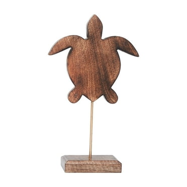 Beachcombers Turtle Figure Figurine  Brown