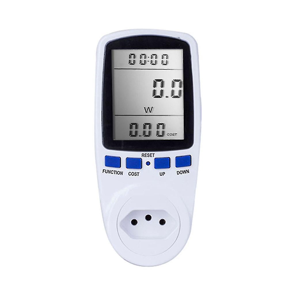 Wattmeter Device Instrument Digital Lcd Energy Meter Wattmeter Monitoring Device Wattage ...
