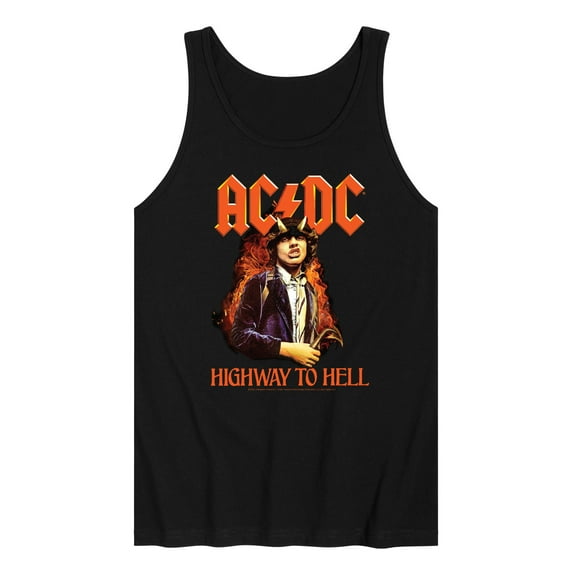 ACDC - Halloween - Highway To Hell - Men's Jersey Tank Top