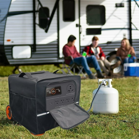 Dust Cover Compatible with for Solar Generator 2000 Plus 400W, Waterproof Smile Home
