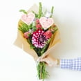 thumbnail image 6 of 50pcs Heart Shaped Metal Floral Cards Holder Flower Arrangement Cards Clip, 6 of 6