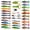 36pcs, variant on Fishing Artificial Lures Kit Mixed Including Front Diving Fin Minnow Surface Popper Crank Baits Pencil Vib With Hook And Soft Accessories For Saltwater Freshwater Trout Bass Tackle Gift Set