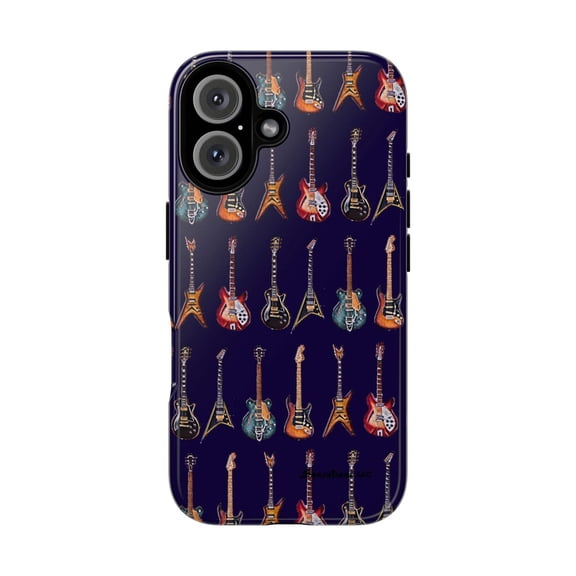 Phone Case With Guitar Design Sonsations