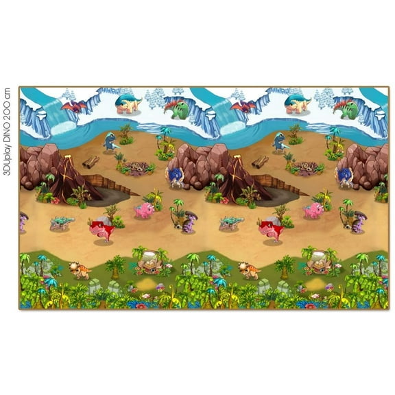 Rollmatz - Dino 3D Small Playmat