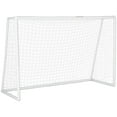 thumbnail image 1 of Soozier 9.8 x 6.6ft Soccer Goal, Portable Soccer Practice Net with PE Net, 1 of 10