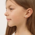 thumbnail image 2 of Pendientes In Season Jewelry de plata de ley 925 para niñas, 2 of 7