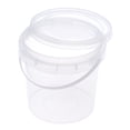 thumbnail image 3 of Uxcell Multipurpose Container 0.26 -Gallon / 1000ml Clear Plastic Paint Pail with Handle and Lid, 3 of 6