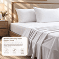 thumbnail image 4 of Corno d'Oro - 100% Turkish Cotton Soft Luxury Bed Sheet and Pillowcase Set for Sensitive Skins and Hot Sleepers - Queen - OEKO-TEX Certified, 4 of 11