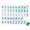 02, variant on 4 Layer Mahjong Tiles, 160 Pcs Premium Acrylic American Mahjong Set, 13 Styles Available Clear Engraved Western Game for Adults Home Travel Parties & Social Games