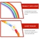 thumbnail image 3 of BRIGHTFUFU 2 piezas de pulseras arcoiris pulseras de orgullo ajustable para una pareja, 3 of 6