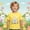 Yellow, variant on Rhuody Boys Tops Easter T Shirt Crewneck Tee Cartoon Bunny Graphic Short Sleeve Blouse Casual Daily Wear 10-11 Years White