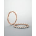thumbnail image 4 of Pompeii 1 Ct Diamond Bar Set Eternity Wedding Ring in 14k Rose Gold (G/H,I1-I2), 4 of 6