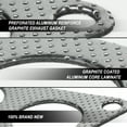 thumbnail image 2 of DNA Motoring GKTSET-DR96V10 For 1996 to 2002 Dodge Ram Truck 2500 / 3500 8.0L V10 Aluminum Exhaust Manifold Header Gasket Set 97 98 99 00 01, 2 of 5