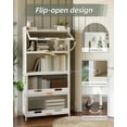 thumbnail image 4 of Alacenas para Cocina, Alacena de Almacenamiento de 5 Niveles, Muebles para Cocina con Ruedas, Alacenas para Despensa con Puerta, Cocina Integral,, 4 of 7