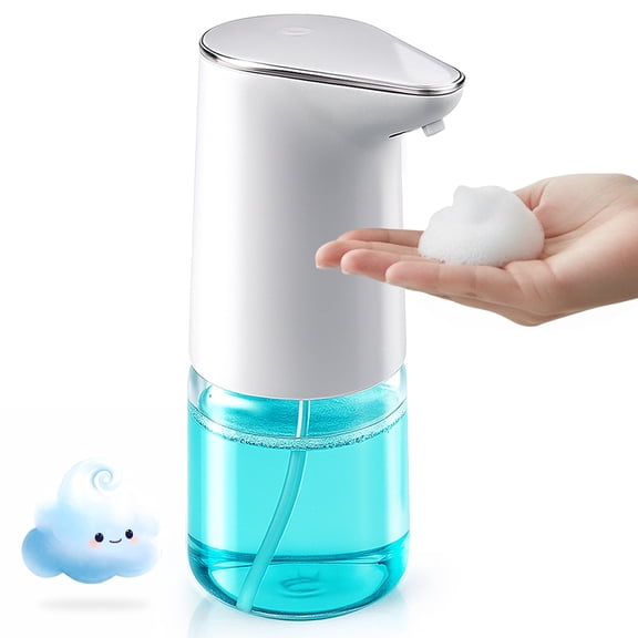 Automatic Soap Dispenser, Touchless Dish Soap Dispenser, USB Rechargeable Hand Soap Dispenser, Personal Care Dispenser for Household Use, 17oz/500ml