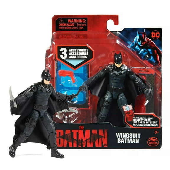 DC Comics 4" Action Figure Movie Assortment: Wingsuit Batman