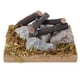 thumbnail image 1 of Mini hoguera de casa de muñecas, casa de muñecas en miniatura, escena de jardín, hoguera de simulación, hoguera de madera para muebles de casa de muñecas DIY(madera), 1 of 5
