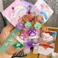 thumbnail image 2 of LLavero de Sanrio Cinnamoroll Kuromi My Melody Liquid, serie Love Take Bath Tub, colgante líquido para estudiantes, adornos para bolsas Fivean unisex, 2 of 2