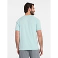 thumbnail image 3 of Athletic Works Men's and Big Men's DriWorks Mesh Tee with Short Sleeves, Sizes XS-5XL, 3 of 5