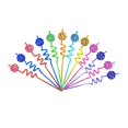 thumbnail image 4 of 12 pajitas de bola de discoteca, decoraciones para fiesta disco, espejo para beber, pajitas de bola de discoteca para bodas, suministros para fiesta, 4 of 8