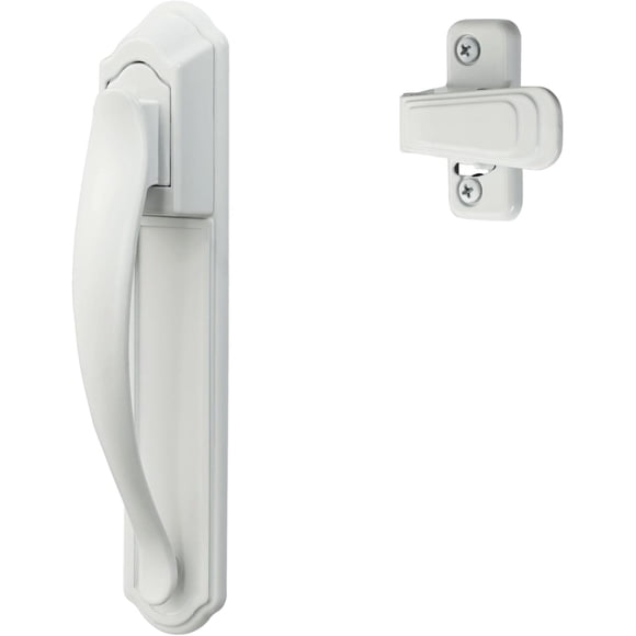 Ideal Security Poignée de Traction DX de Remplacement pour Porte-Orage et Porte Moustiquaire, Blanc