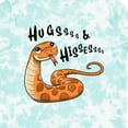 thumbnail image 4 of Inktastic Hugs and Hisses Cute Snake for Valentines Day Boys or Girls Toddler T-Shirt, 4 of 5