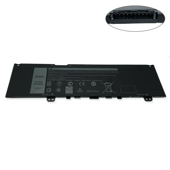 US Battery for Dell Inspiron 13 5370 7000 7370 7373 7380 7386 Series F62G0,F62GO