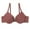 Brown, variant on Ketyyh-chn99 Womens Bras Cotton Unlined Bralette Comfort Support Daily Bra Brown,L