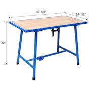 Foldable Work Bench, Workshop Tool Bench, 660Lbs Load Capacity