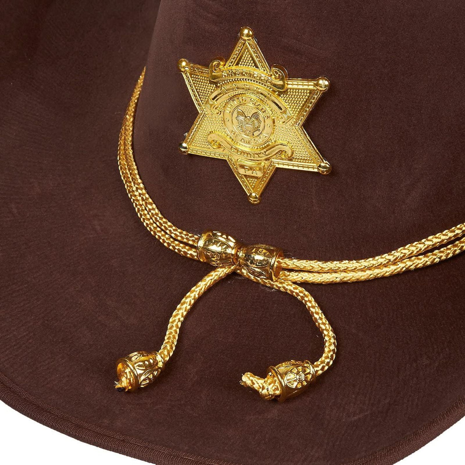 Cowboy Hat For Men Sheriff's Cowboy Hat Felt Costume Hat With