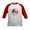 Red/White, variant on CafePress - A Very Merry Unbirthday To You Kids Baseball Jerse - Kids Cotton Baseball Jersey, 3/4 Sleeve Shirt