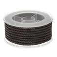 thumbnail image 1 of Unique Bargains Nylon Thread Twine Beading Cord 3mm Extra-Strong Braided Nylon Crafting String 4M/13 Feet, Coffee, 1 of 7
