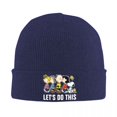 thumbnail image 1 of Gorro de punto de Snoopy de The Gang de Comic Peanuts, gorro de otoño e invierno, gorro cálido de hip-hop con dibujos animados de Woodstock y Charlie Brown para hombre y mujer, 1 of 5