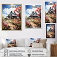 thumbnail image 4 of Designart "Farmhouse Memories painting" Landscape & Nature Floater Framed Canvas Wall Art, 4 of 7