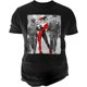 thumbnail image 1 of Camiseta adornada Changes con adornos de Harley Quinn para hombre negro XL, 1 of 1