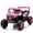 Pink, variant on Ambifirner Kids Ride on Car, 12V Electric UTV Truck with Parent Remote Control, Swing & Slow Start Functions, LED Lights & Music, for Ages 3-5 Years, Black